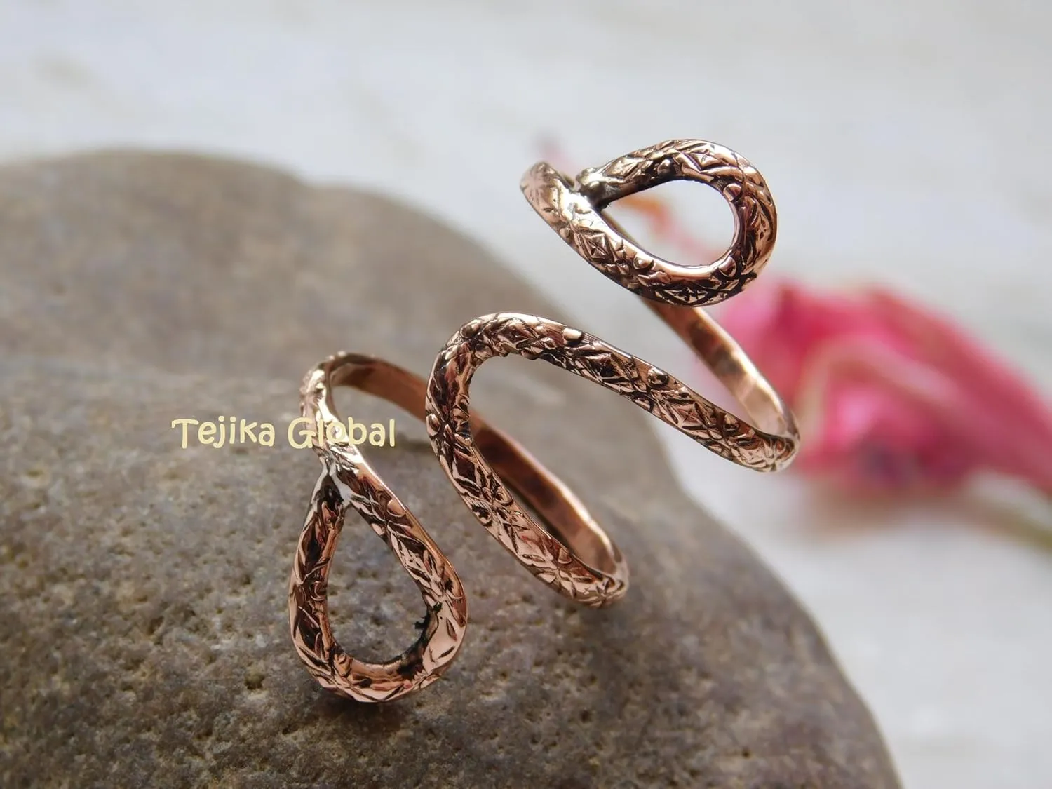 100% Copper finger splint rings, Arthritis Ring For Unisex Splint Ring for PIP or DIP Joint, Arthritis Thumb Toe Finger Rings for Stackable jewelry,
