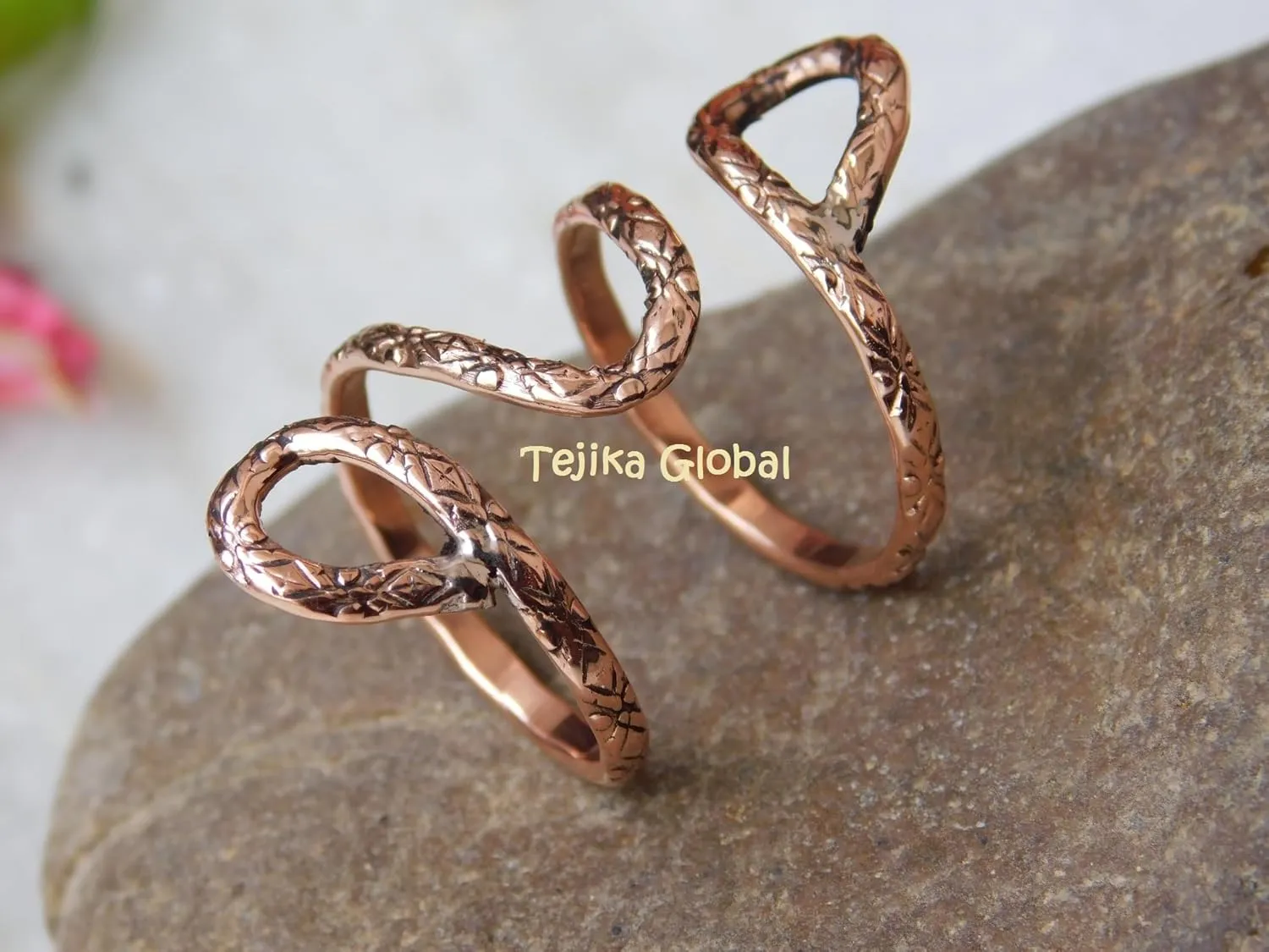 100% Copper finger splint rings, Arthritis Ring For Unisex Splint Ring for PIP or DIP Joint, Arthritis Thumb Toe Finger Rings for Stackable jewelry,