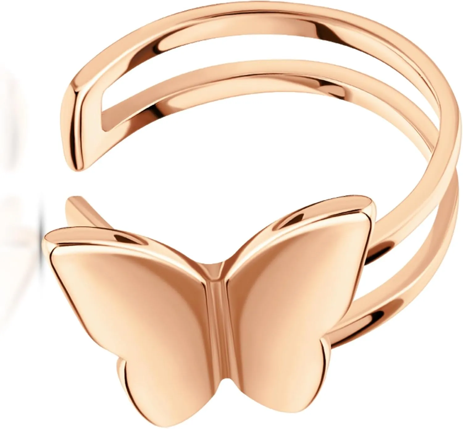 14K Gold Butterfly Ear Cuff  Non-Piercing Helix Earring, Elegant Party Wear Cuff, Jewelry for Women and Teens.