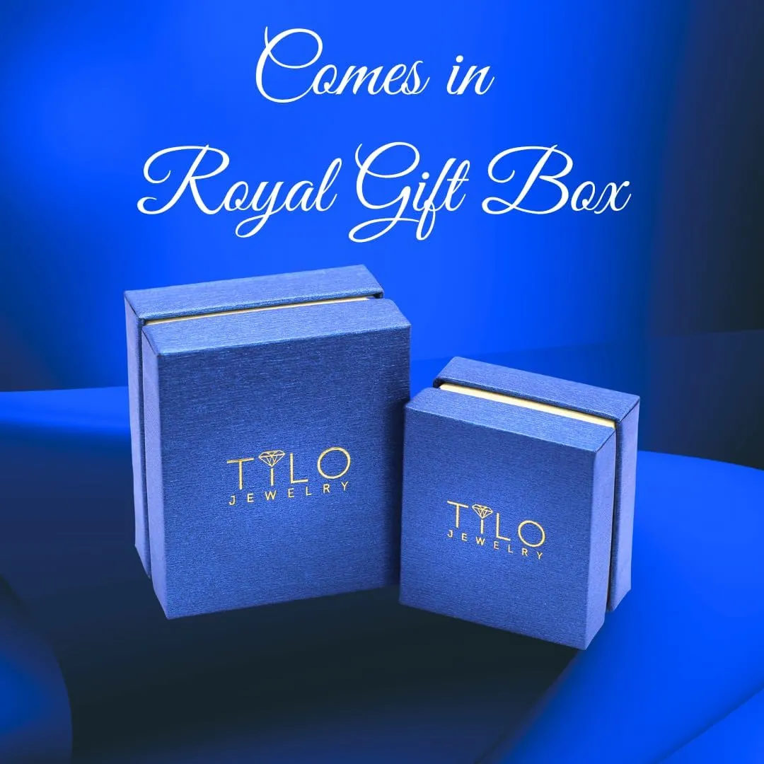 14k Yellow Gold Solitaire Square Princess-cut CZ Stud Earrings with Secure Screw-backs