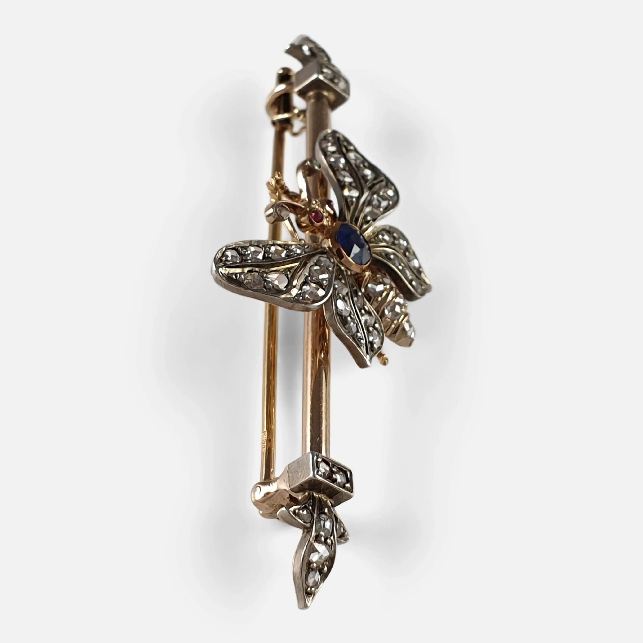 19th Century Butterfly Brooch - Circa 1895