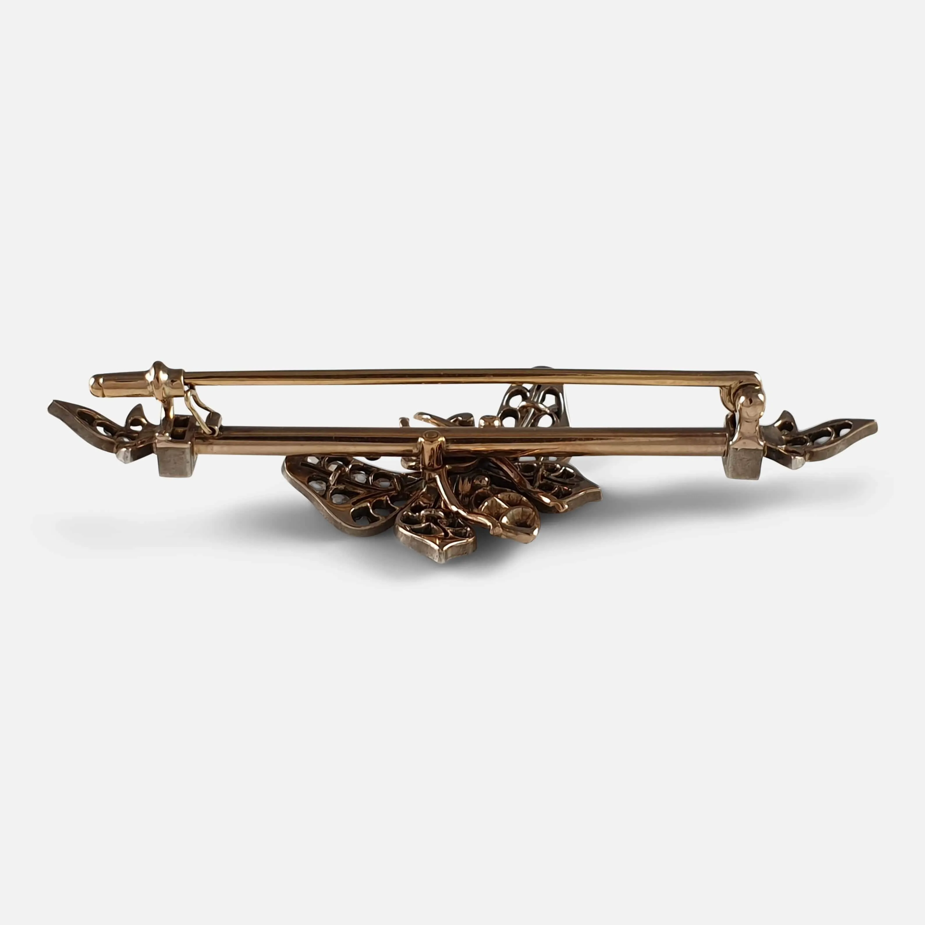 19th Century Butterfly Brooch - Circa 1895