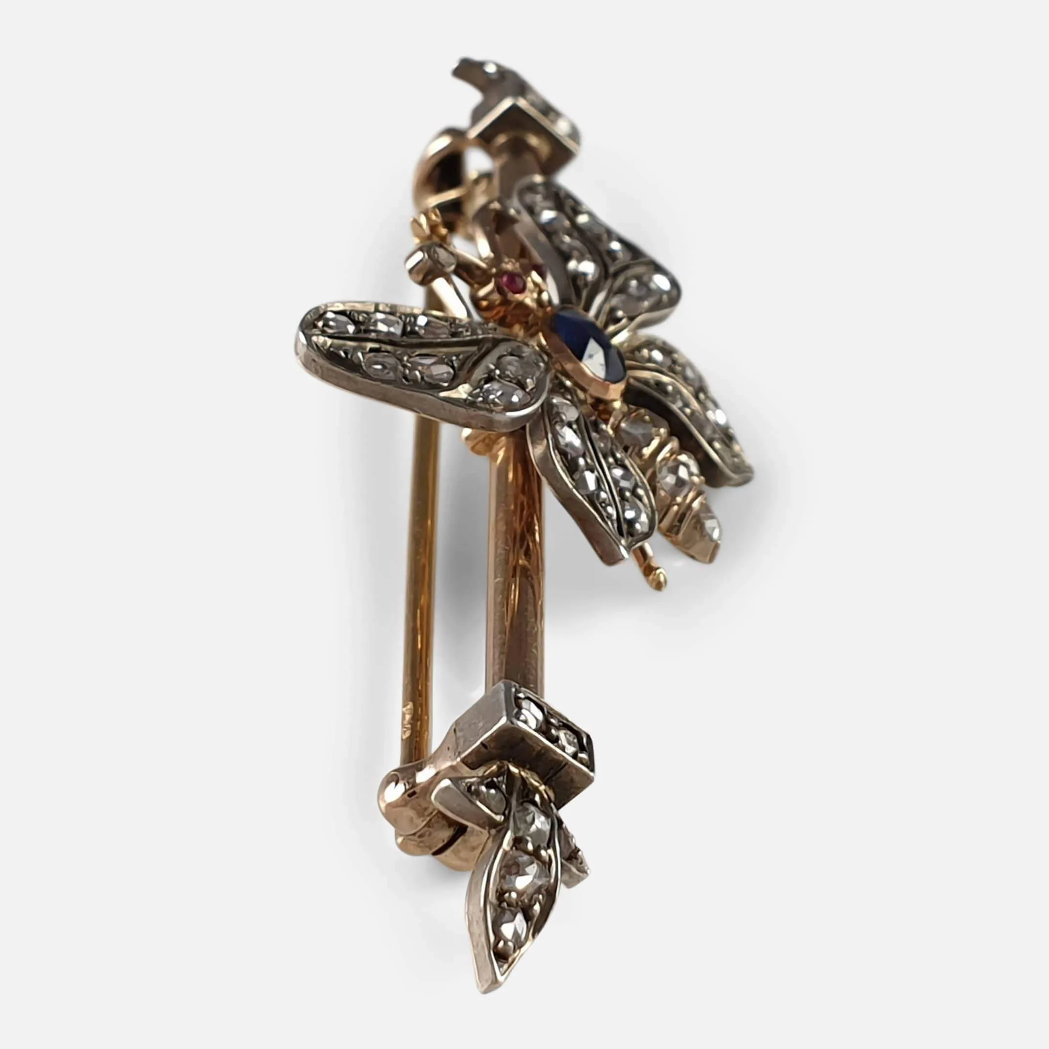 19th Century Butterfly Brooch - Circa 1895