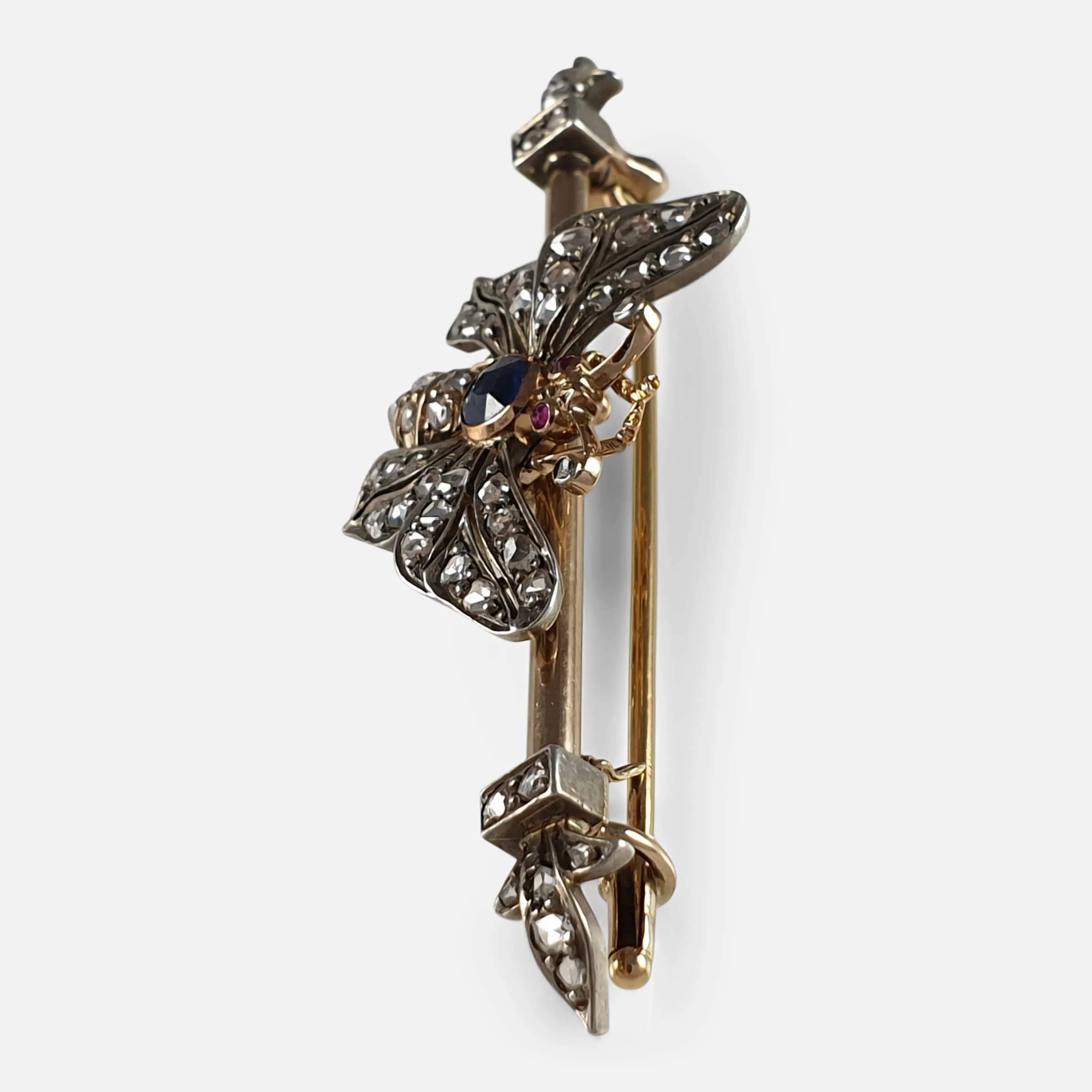 19th Century Butterfly Brooch - Circa 1895