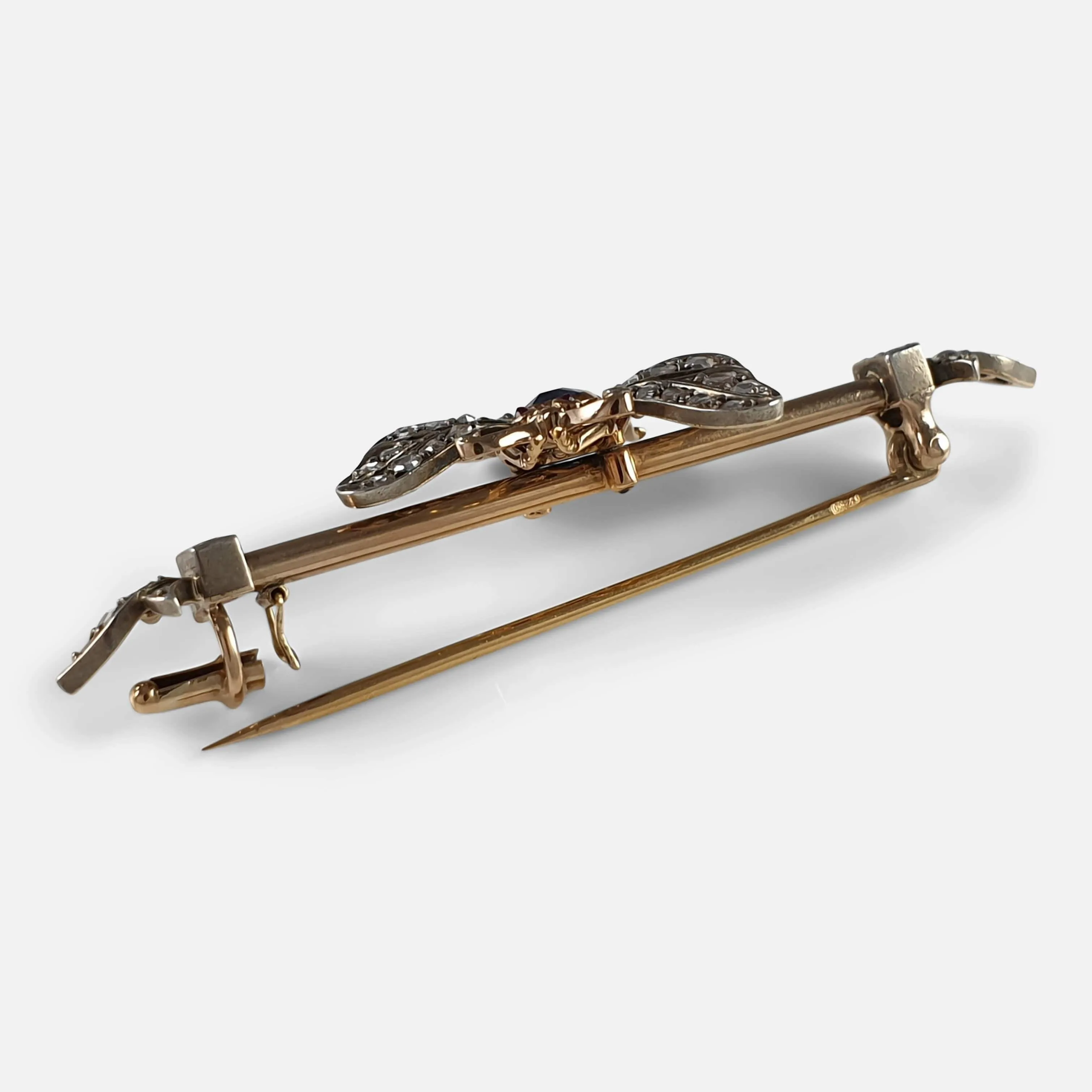 19th Century Butterfly Brooch - Circa 1895