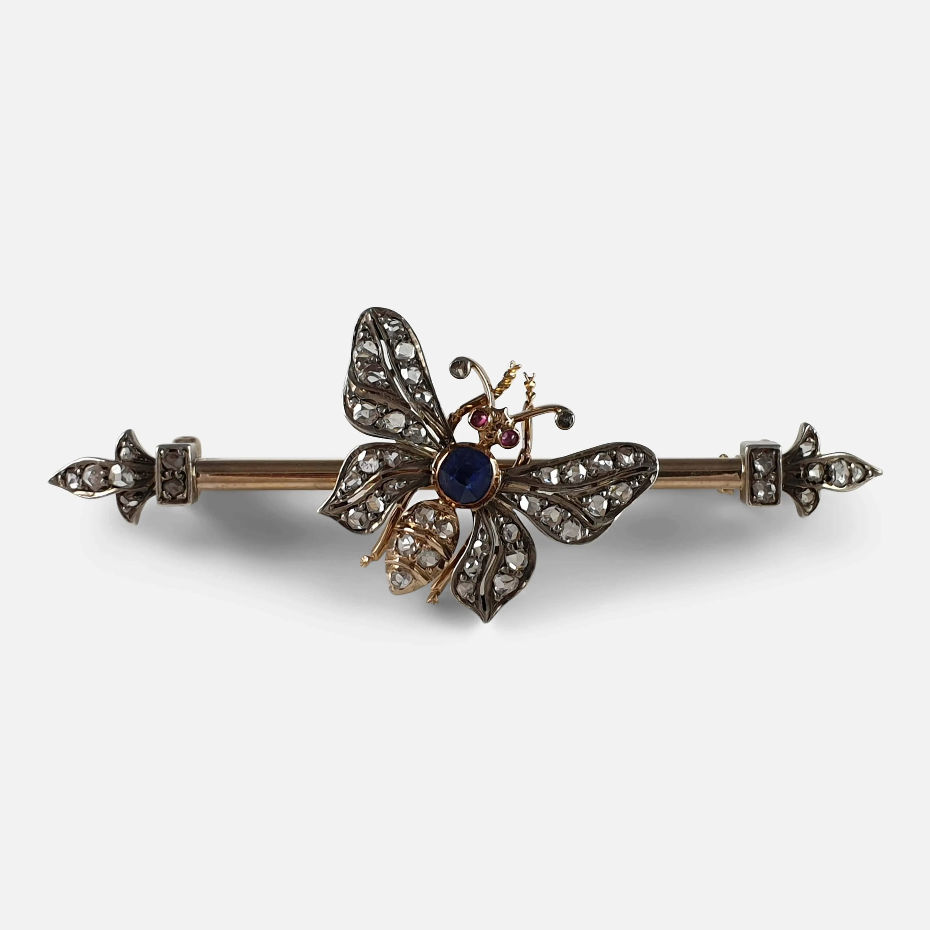 19th Century Butterfly Brooch - Circa 1895