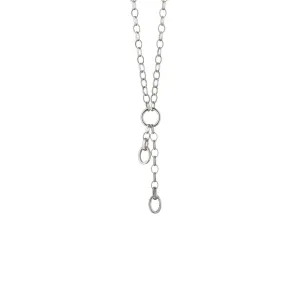 34" "Design Your Own" Large Link Charm Chain Necklace
