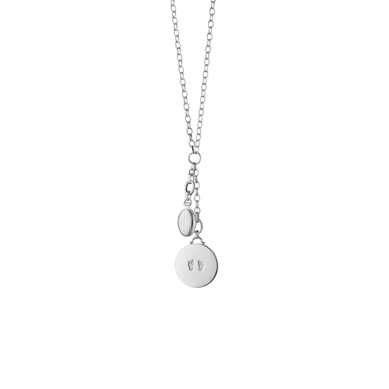 34" "Design Your Own" Large Link Charm Chain Necklace