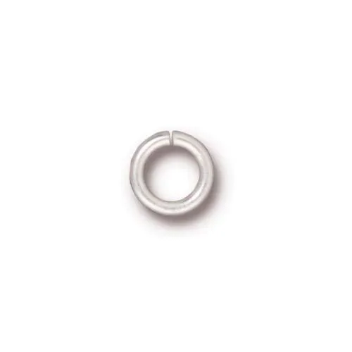 8mm, 16 gauge Plated Open Jump Ring (4 Metal Options) - 20 pcs. (C134)