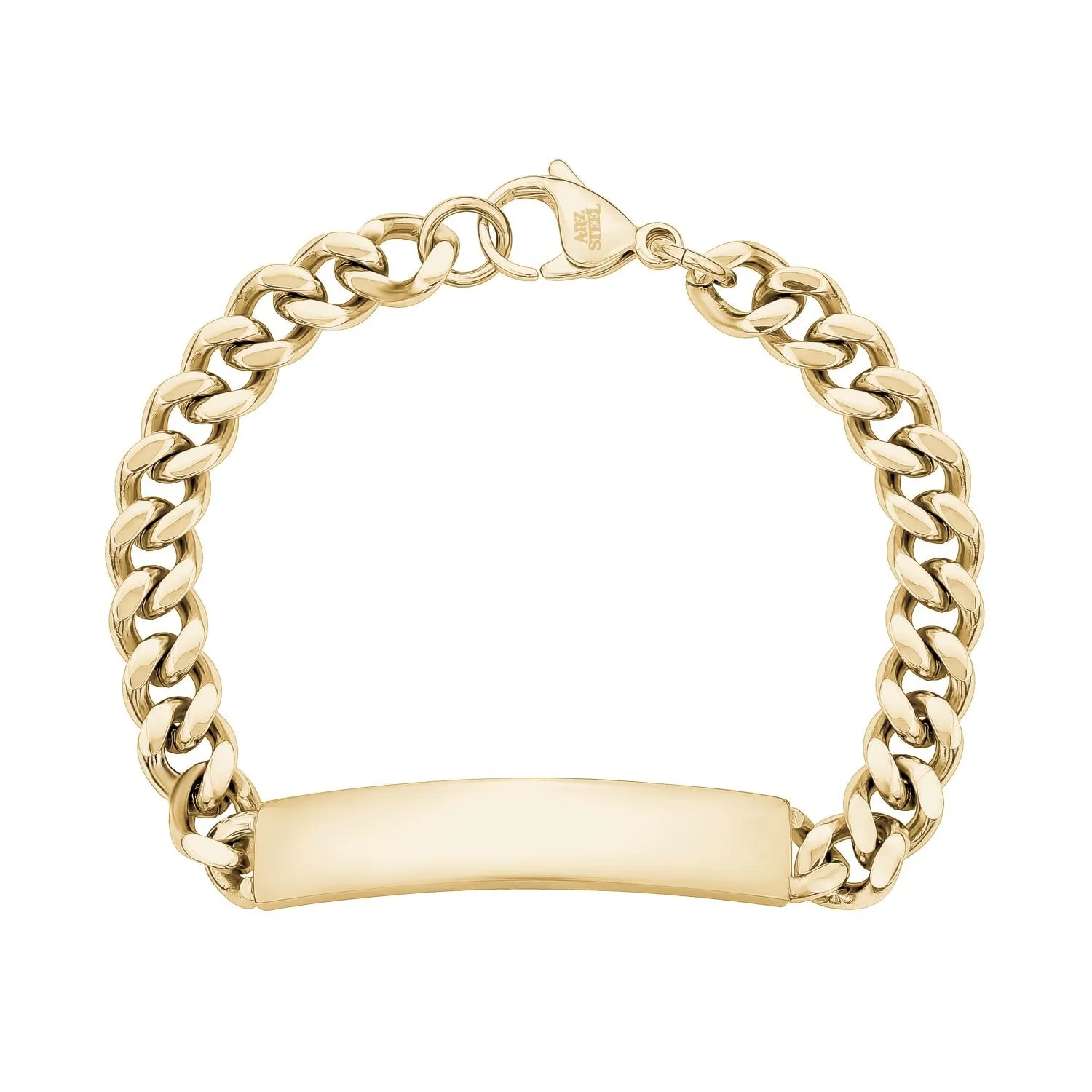 8mm Cuban Link ID Bracelet