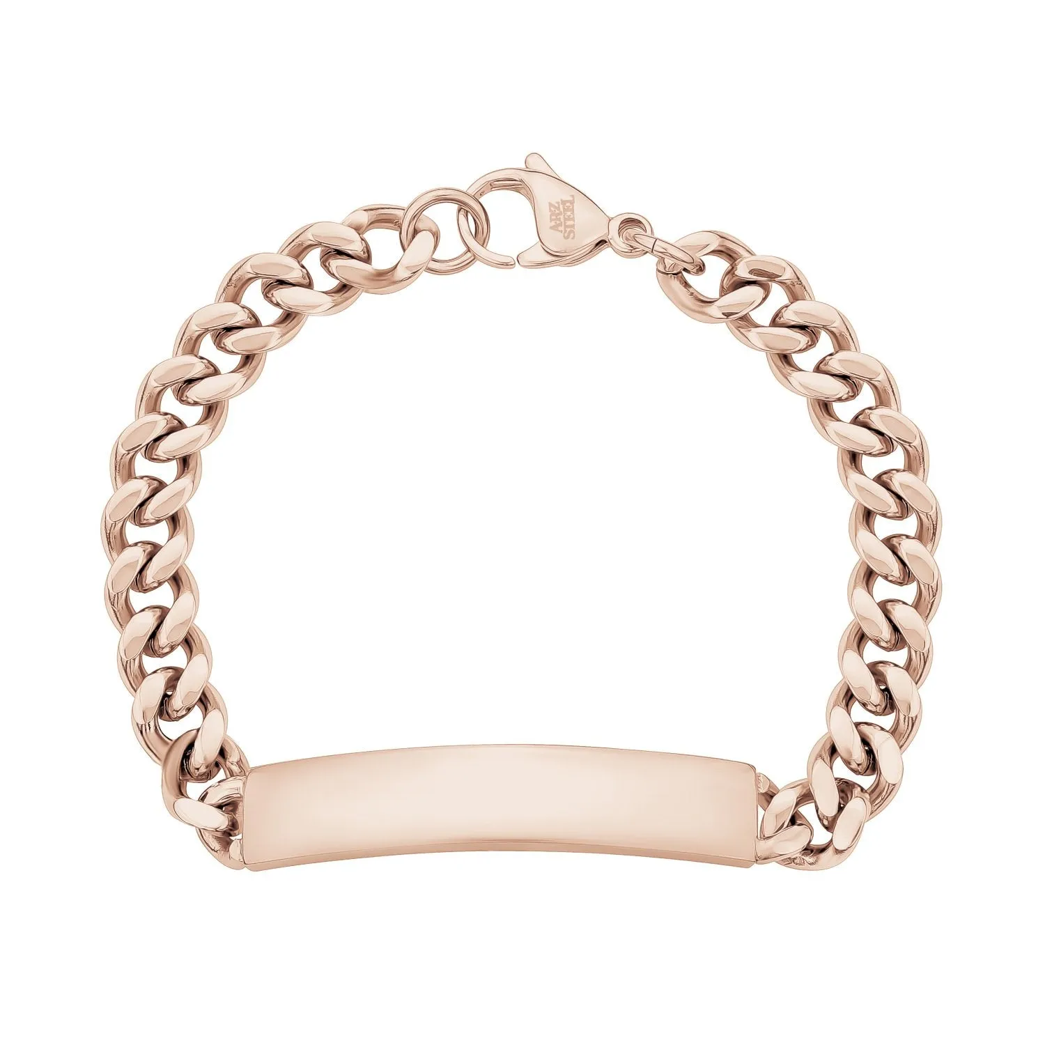 8mm Cuban Link ID Bracelet