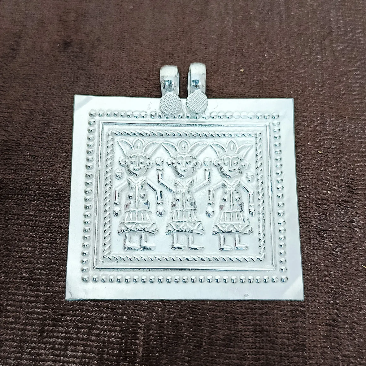 925 Silver Ahoi Ashtami Ahoi Puja Amulet Pendant