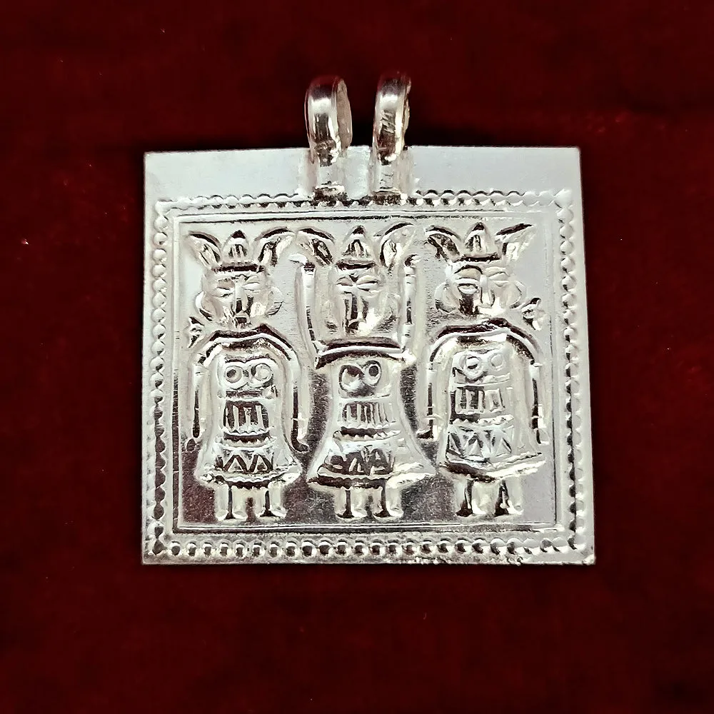 925 Silver Ahoi Ashtami Ahoi Puja Amulet Pendant