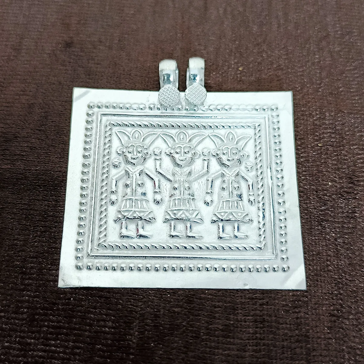 925 Silver Ahoi Ashtami Ahoi Puja Amulet Pendant