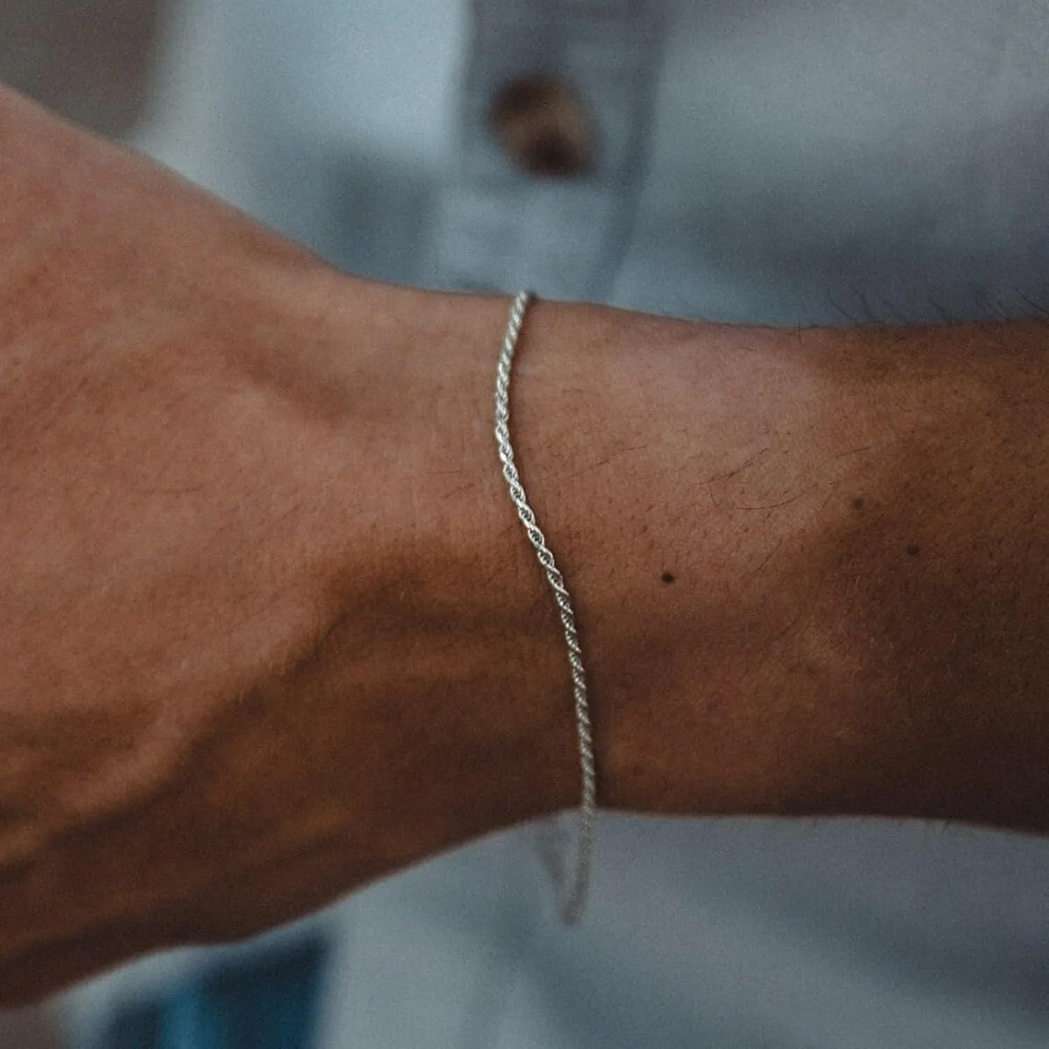 925 Sterling Silver Bracelet Set for Men Stackable 2mm Snake Rope Cuban Link Chain Bracelets Non Tarnish Dainty 14K Gold Plated Bracelet Size 6.5-9inch Sterling Silver Jewelry for Men Boys