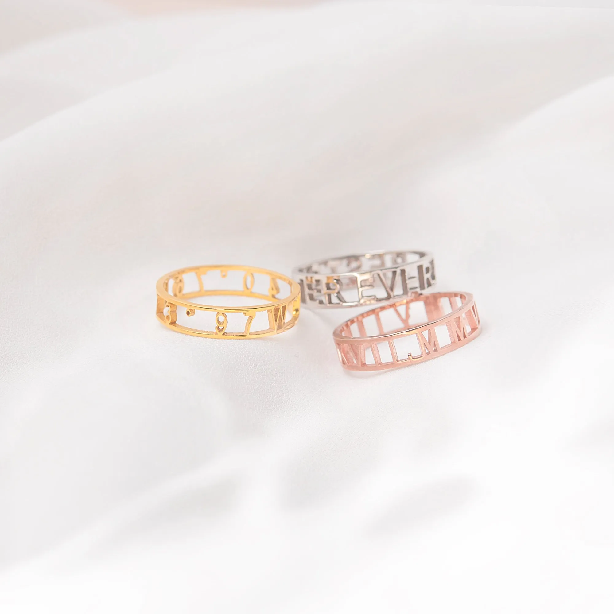 925 Sterling Silver Parallel Ring