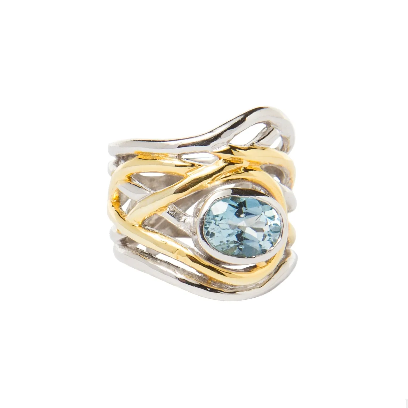 Adjustable Mayhem Ring in various gemstones
