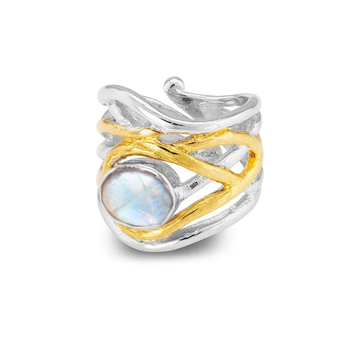 Adjustable Mayhem Ring in various gemstones