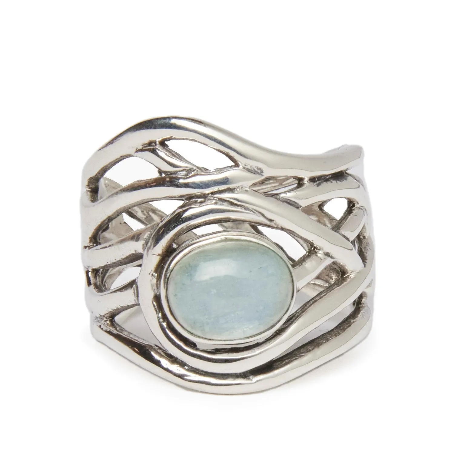 Adjustable Mayhem Ring in various gemstones