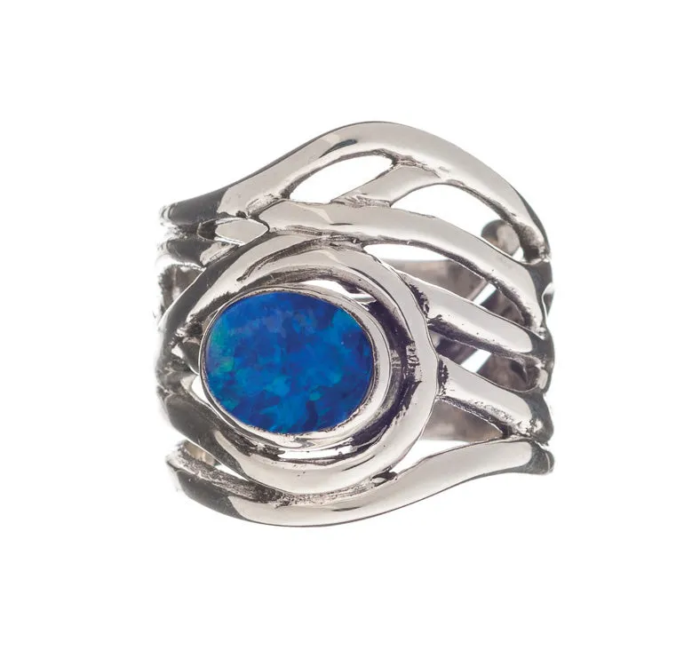 Adjustable Mayhem Ring in various gemstones