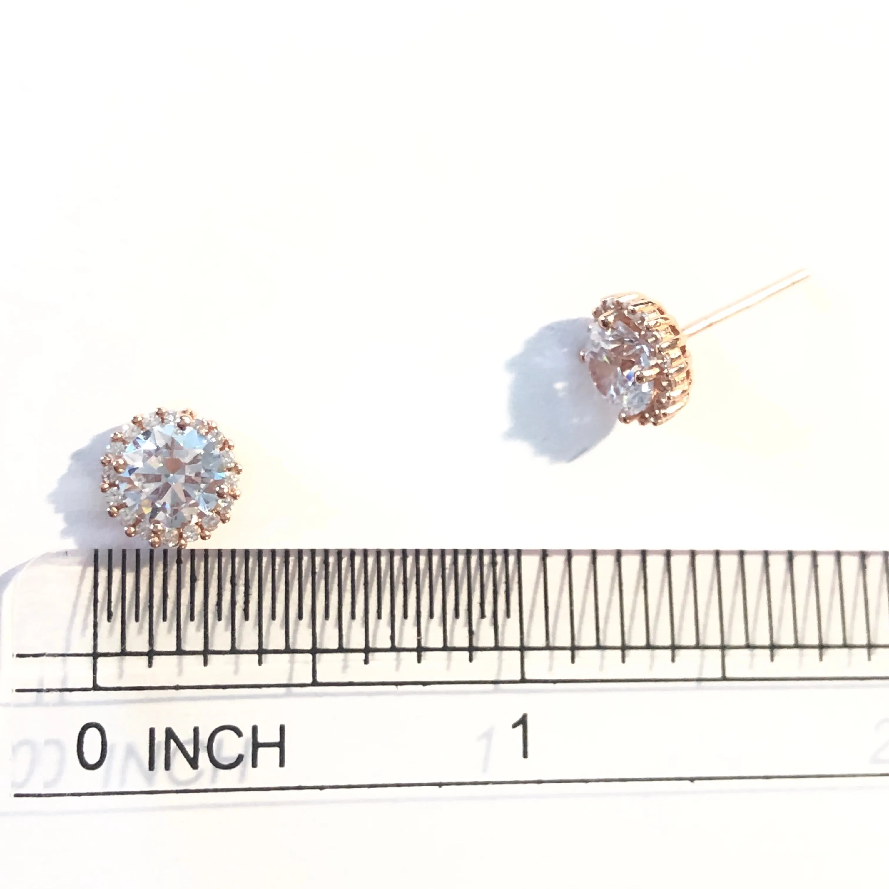 Adriene Round (M) Studs