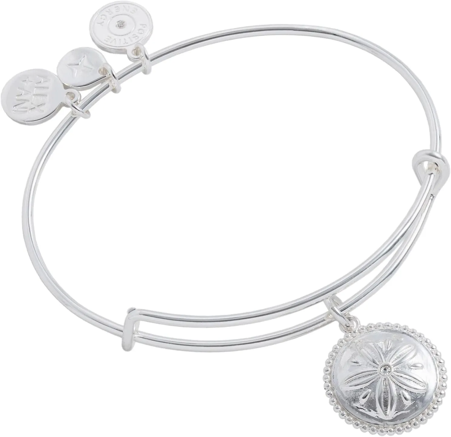 Alex and Ani Sand Dollar Charm Bangle