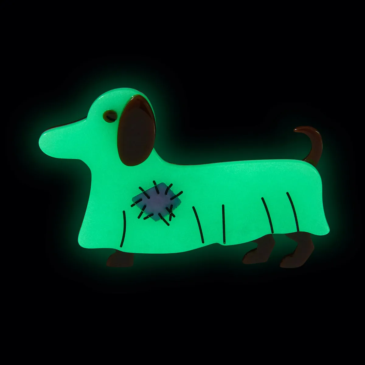 All Hallows' Eve A Most Ghostly Pooch Brooch