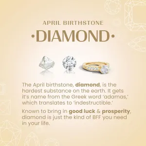 Angara Lab Grown Bypass Round Diamond Spiral Solitaire Ring in Silver / 14K Solid Gold/Platinum | April Birthstone, Birthday, Engagement, Anniversary, Wedding Jewelry Gift for Women
