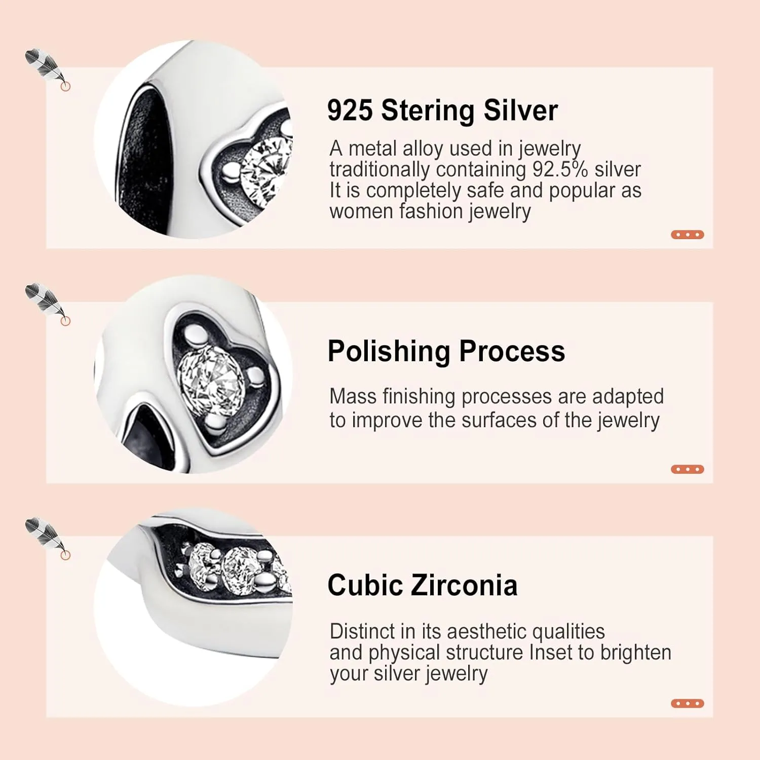 Annmors Christmas Santa Halloween Pumpkin Charms 925 Sterling Silver Charms fit Bracelet Necklace Dangle with 5A Cubic Zirconia Christmas Valentine Mother's Day Gift for Women