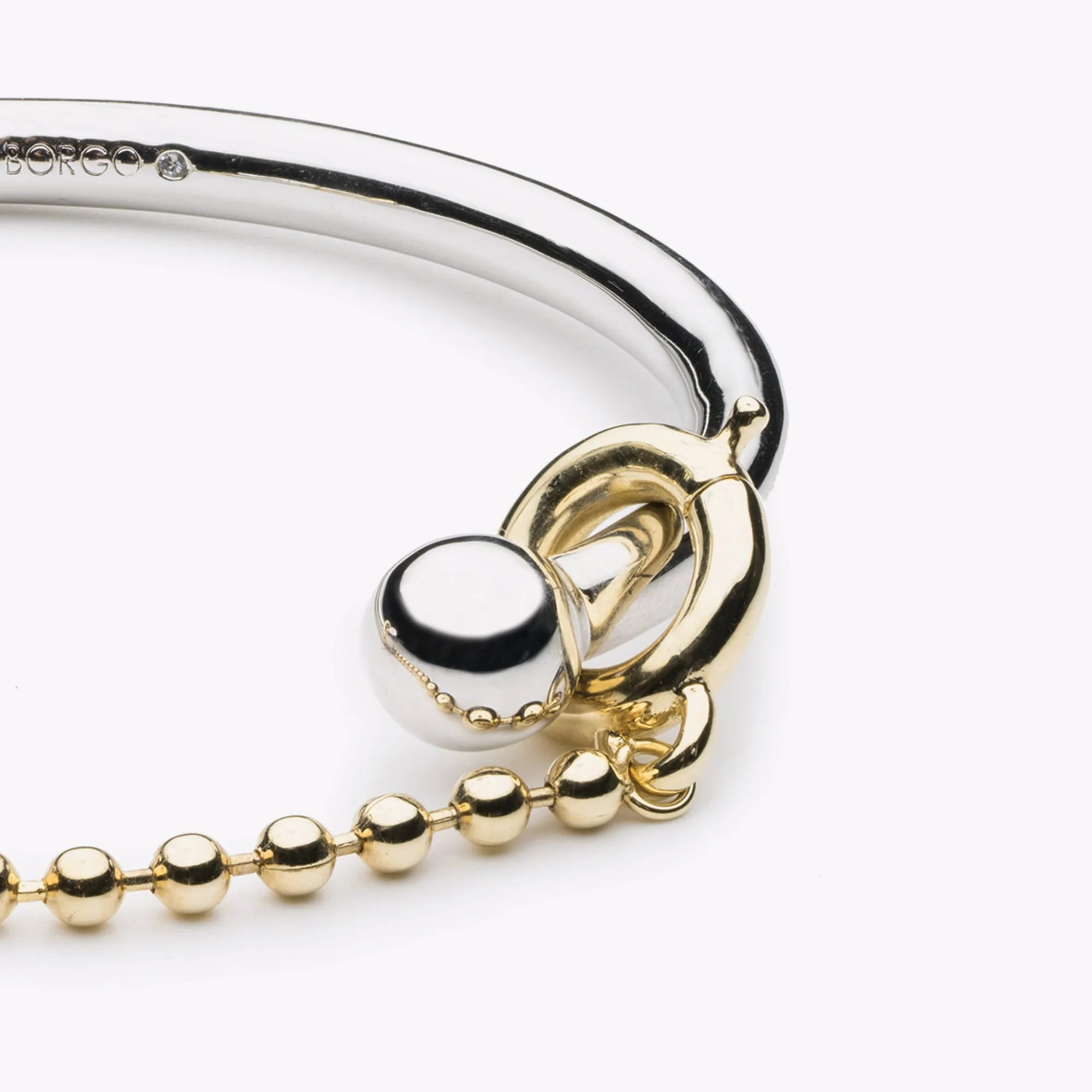 BARBELL CHAIN CUFF