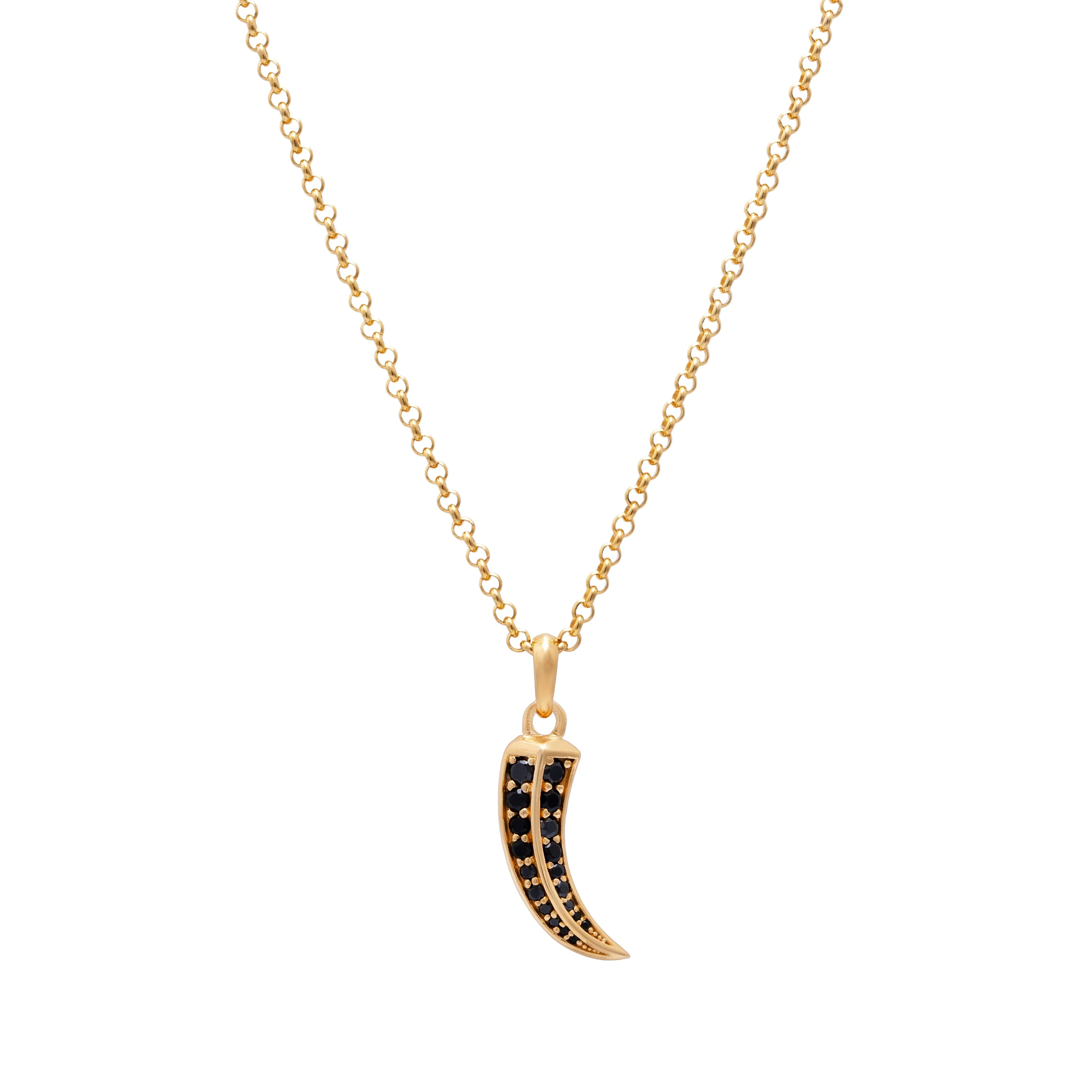 Black Claw Pendant (Gold)