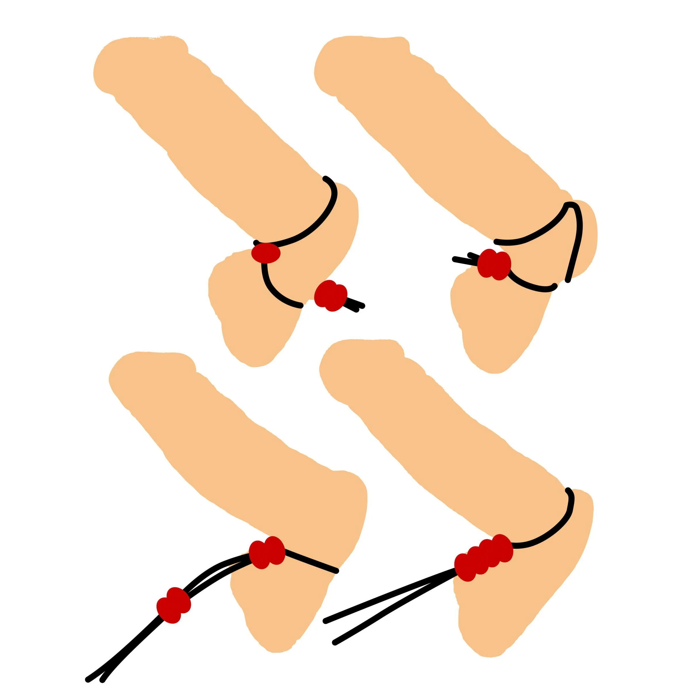 Bolo Lasso Style Cock Ring