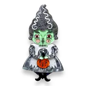 Bride of Frankenstomp Brooch by Lipstick & Chrome x Johanna Parker