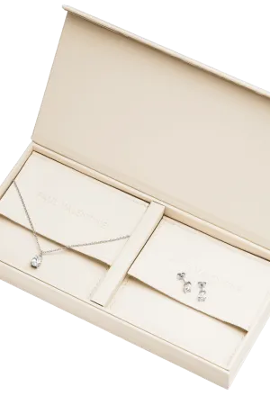 Brilliant Oval Gift Box Silver