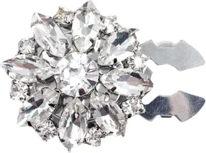 Button Covers for Women - Rhinestone Cufflinks for Shirt, Jeans, Tuxedo - Formal Business Accessories - Unique Idea - 1pc