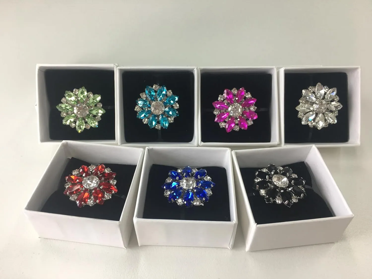 Button Covers for Women - Rhinestone Cufflinks for Shirt, Jeans, Tuxedo - Formal Business Accessories - Unique Idea - 1pc