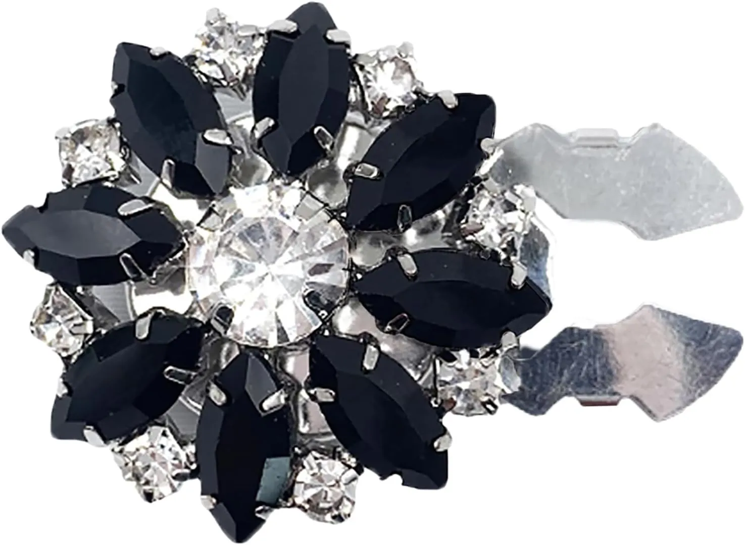 Button Covers for Women - Rhinestone Cufflinks for Shirt, Jeans, Tuxedo - Formal Business Accessories - Unique Idea - 1pc