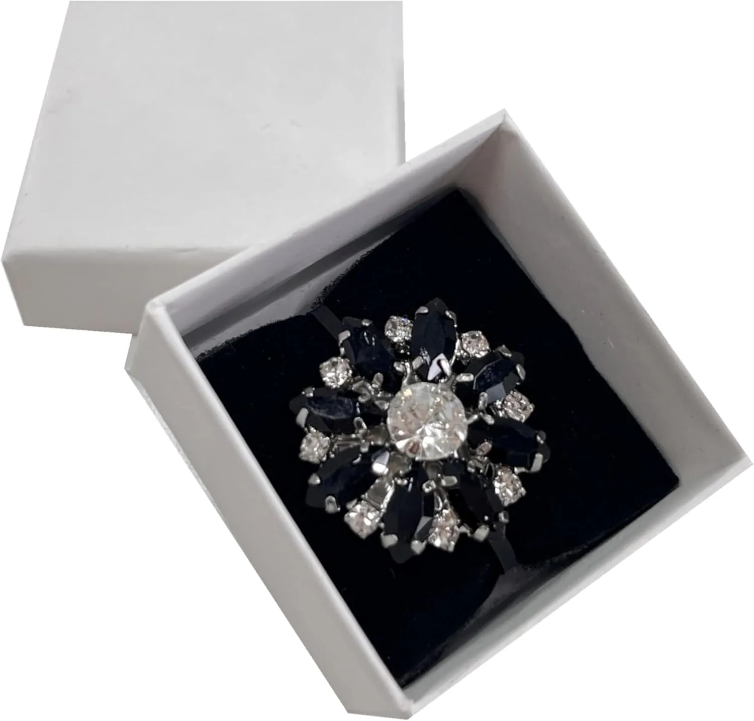 Button Covers for Women - Rhinestone Cufflinks for Shirt, Jeans, Tuxedo - Formal Business Accessories - Unique Idea - 1pc