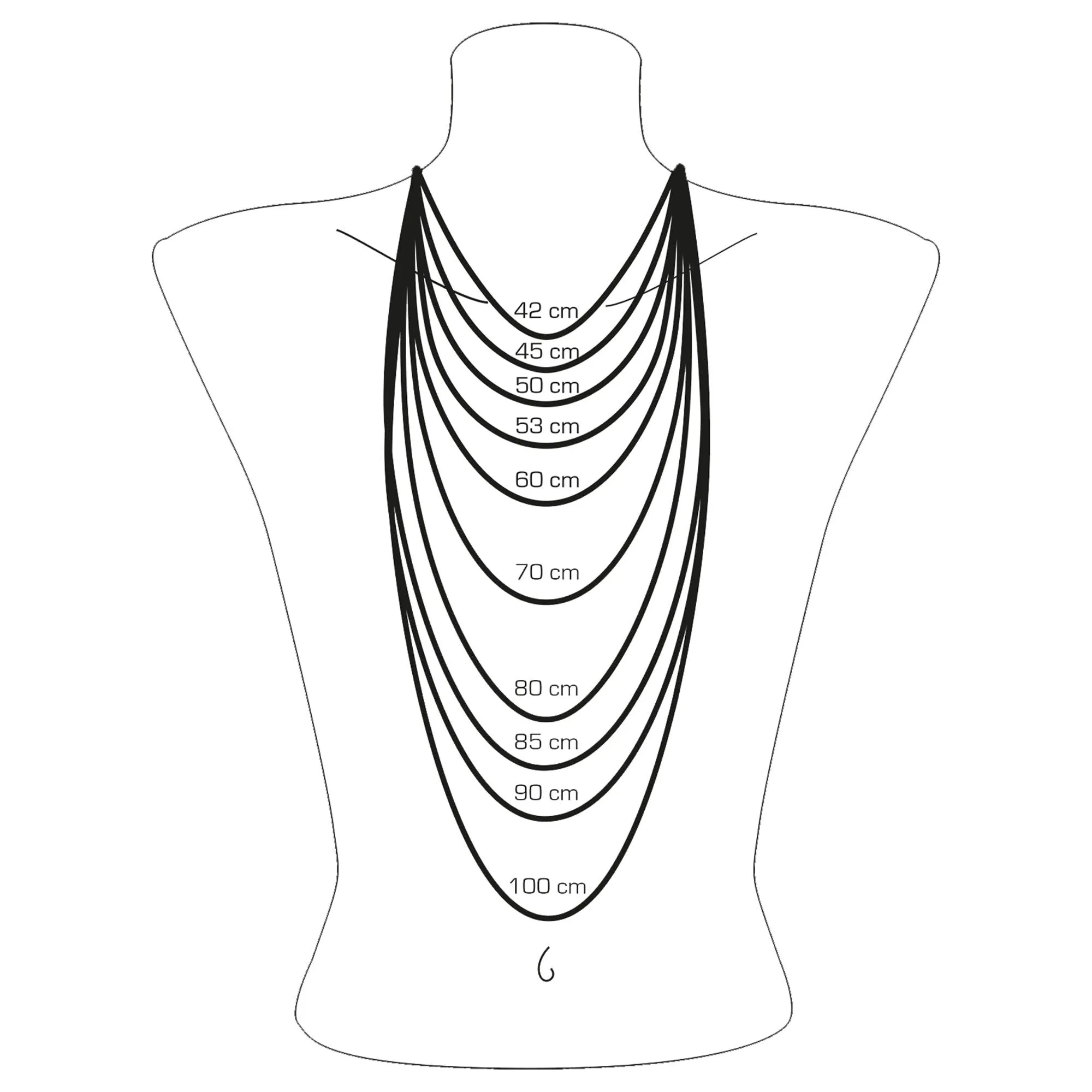 CHARM CLUB STERLING SILVER FINE BELCHER NECKLACE