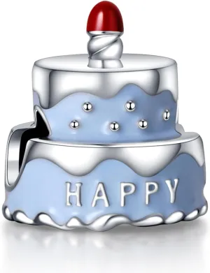 Charms Beads 925 Sterling Silver Love Mom Animal Dangle Pendant with 5A Cubic fits for Charms Bracelets for Woman Mother's Day Christmas Halloween Birthday Gift