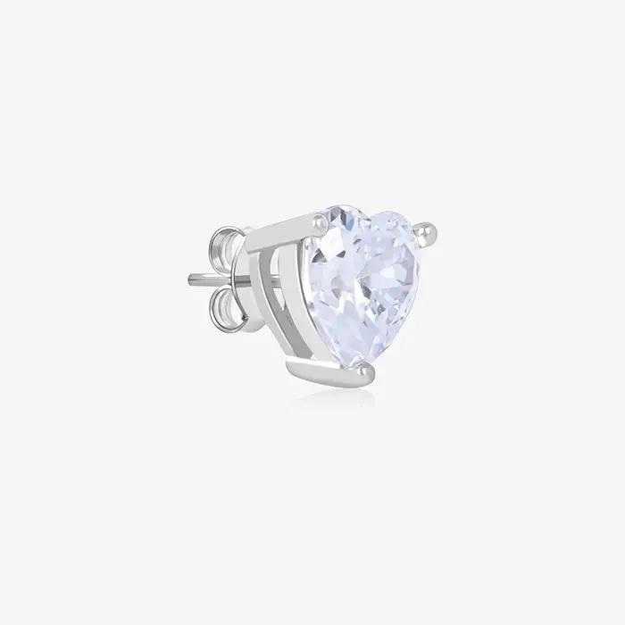 Classy Single Stone Studs