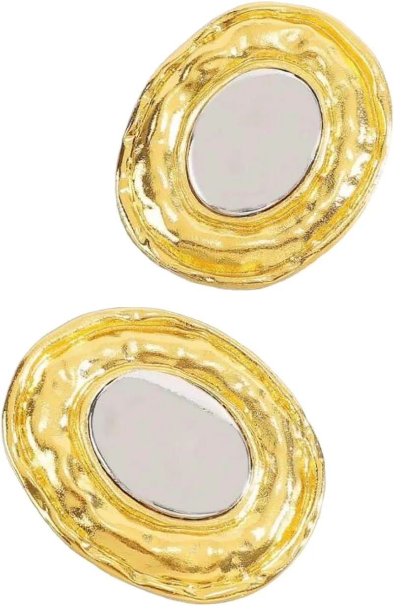 Classy Vintage Oversize Geometric Alloy Earrings
