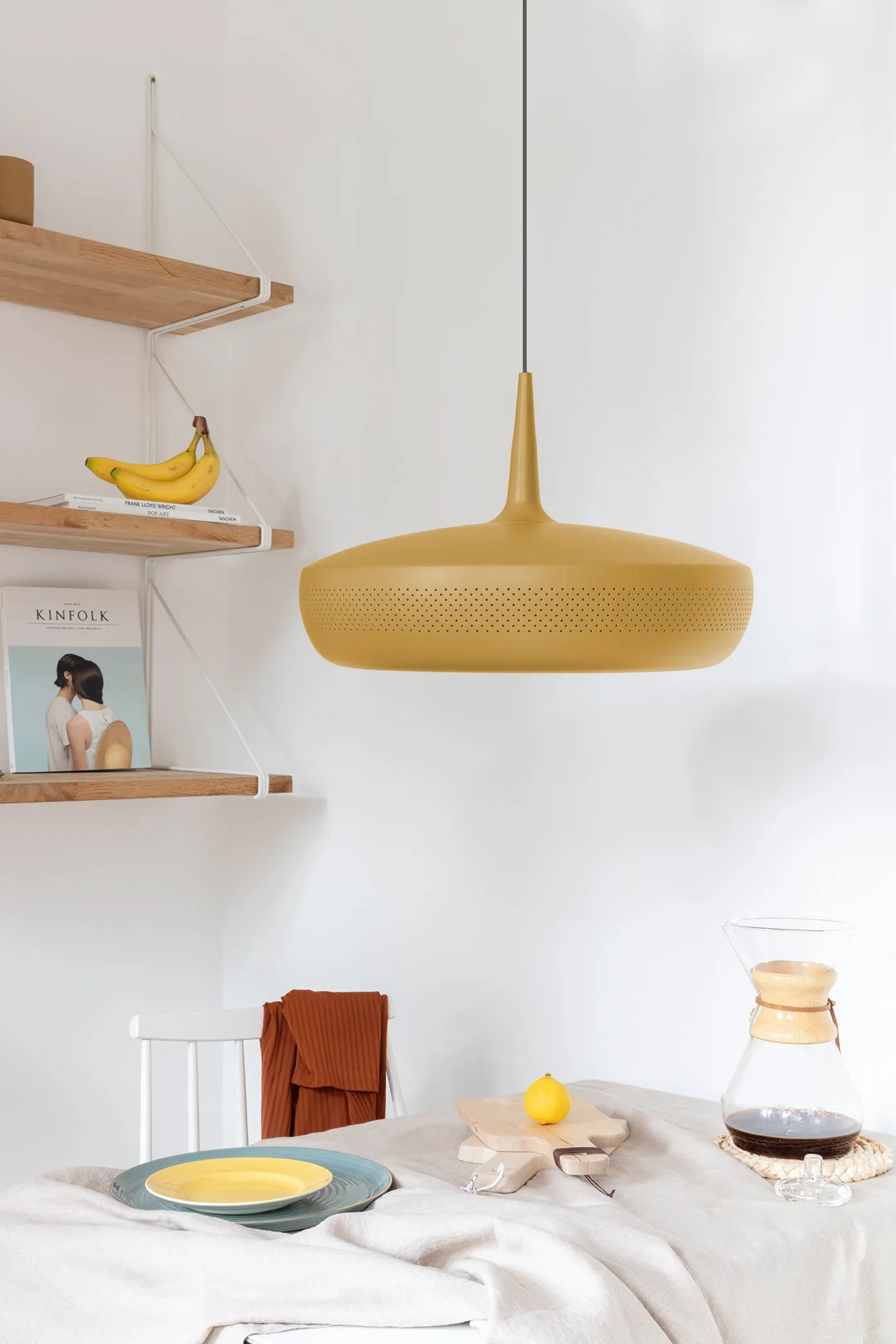 CLAVA DINE Pendant, Ochre