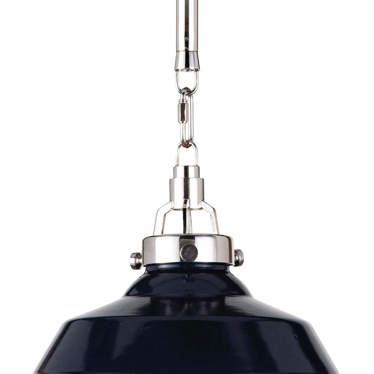 Coastal Living Maine Ceramic Pendant Small (Navy)