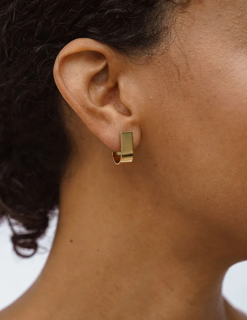 Cocoon Studs - Silver