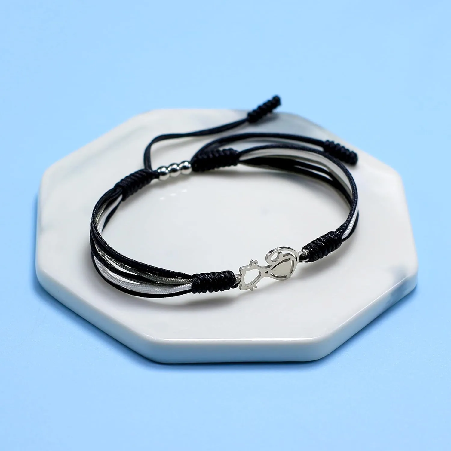 Cute Animals Bracelet, Luck and Protection Gift, Tibetan Bracelet, Surfer String Wrap Bracelet for Men, Women, Forever Love Friendship Bracelet