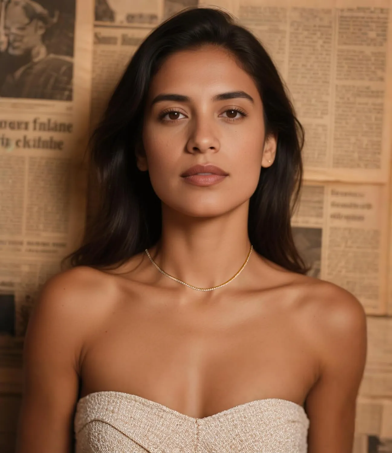Dainty Tennis Necklaces for Women 14K Gold Plated Thin CZ Tennis Necklace Faux Diamond Tennis Chain Adjustable Tennis Choker Necklace for Women Necklace for Prom