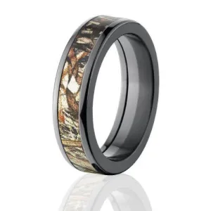 Duck Blind Camo Rings, Mossy Oak Wedding Bands, Wedding Rings