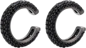 Ear Cuffs for Women - CZ Paved Hoop Conch Cuff Earrings for Men - Sparkle Rhinestones Clip On Wrap Earrings Non Pierced