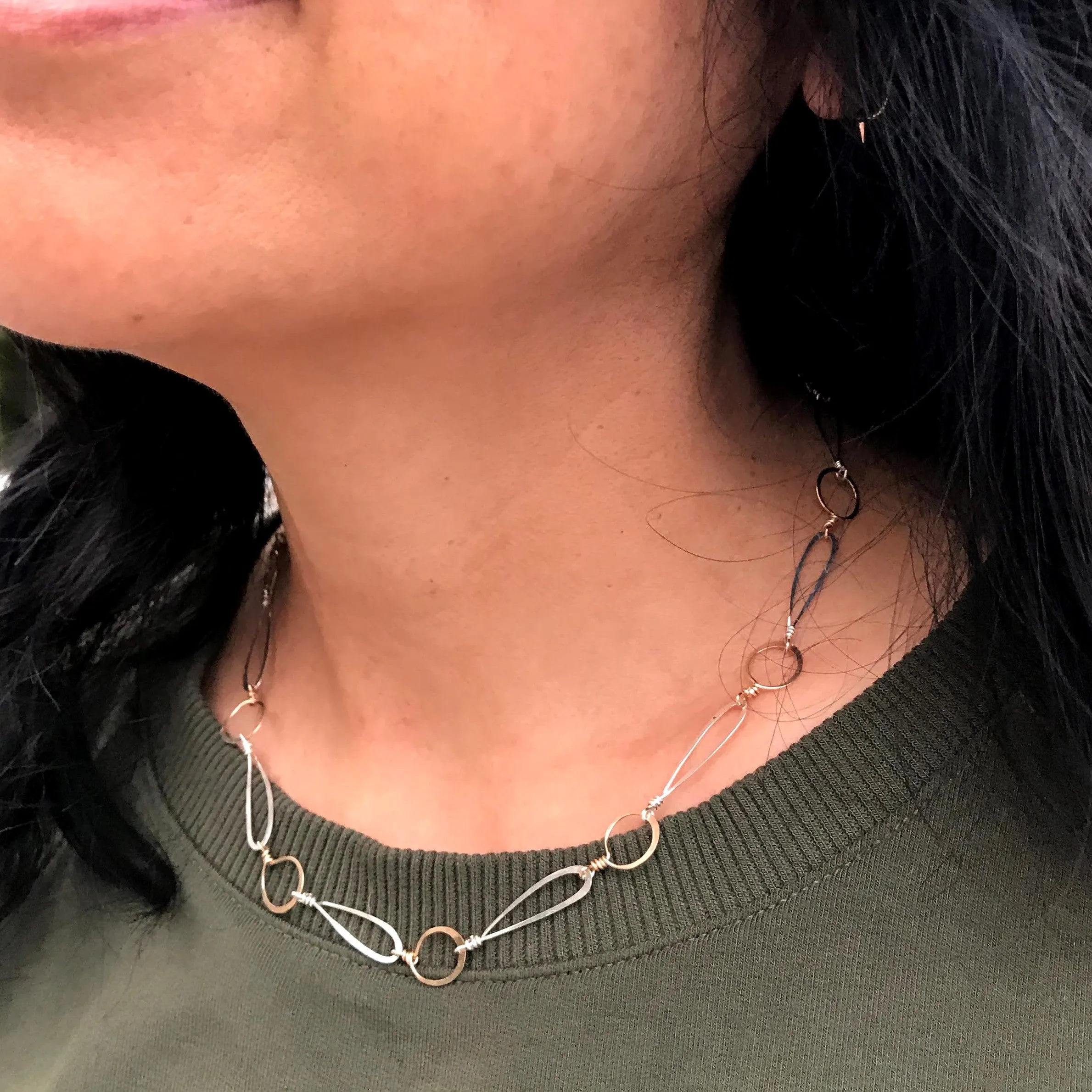 Elegant Handmade Chain Necklace